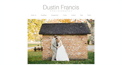 Desktop Screenshot of dustinfrancis.com